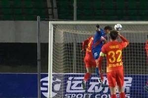 泰山压顶！杨旭头球破门，申花1-0领先四川民足