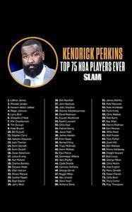 帕金斯排NBA75大球星：老詹居首 乔丹第2 科比9 库里11 KG14 KD15