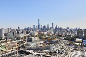 2023年亚洲杯开赛倒计时600天在即,北京工体改造复建工程再提速