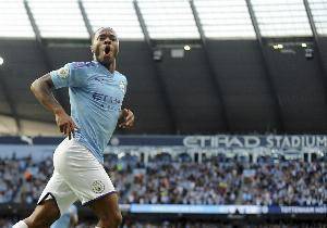 斯特林欧冠已进22球，超过杰拉德在英格兰球员中排名第四
