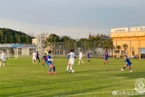 热身赛-朱建荣两球王皓巴力破门，青岛队4-2申花U19队