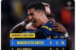 曼联官推发锁头表情：锁定头名🔒