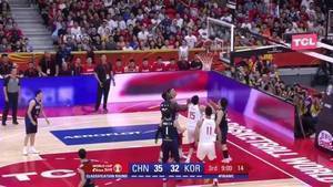 回顾2019年周琦男篮世界杯高光集锦