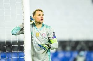 诺伊尔已为拜仁在欧冠出场103次,追平传奇门将卡恩