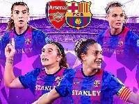 🔵🔴巴萨女足即将客战阿森纳，目标小组第一晋级欧冠16强👊