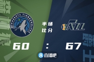 🏀米切尔28+7 戈贝尔20+17 比斯利33+6 爵士力克森林狼