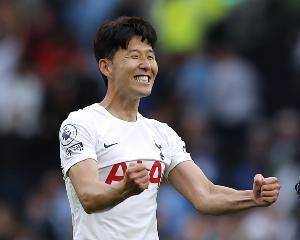 孙兴慜2021年英超数据：38场13球8助攻，创造了73次机会
