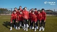 感谢大家对中国女足的添福加油，希望把这份福气传递给大家