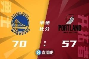 🏀库里18+14&三节打卡 西蒙斯24分 勇士8人上双大胜开拓者