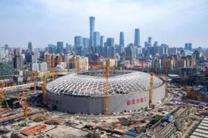 工体复建钢结构已完成，&ldquo;看台碗&rdquo;为观众提供更宽阔视野