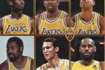 美媒发问：谁是湖人队史最佳？科比魔术师天勾 大帅logo男LBJ