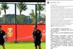 国足助教社媒发文告别：中国足球有着无限潜力和光明未来