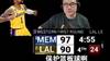 徐静雨炸裂解说拉塞尔vs灰熊连续三记三分：可单换1.5！