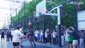 杰伦布朗现身北京东单球场3V3比赛精彩瞬间！